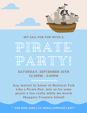 Pirate Party! Pirate Party!